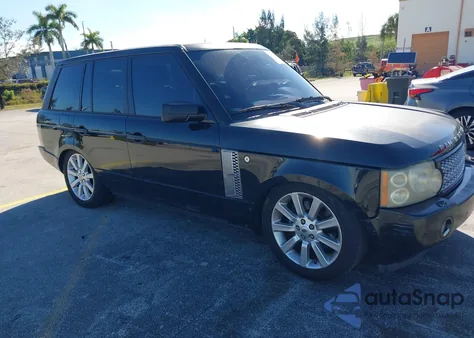 2006 Land Rover Range Rover Supercharged z USA, uszkodzony, nr VIN SALMF13466A235714